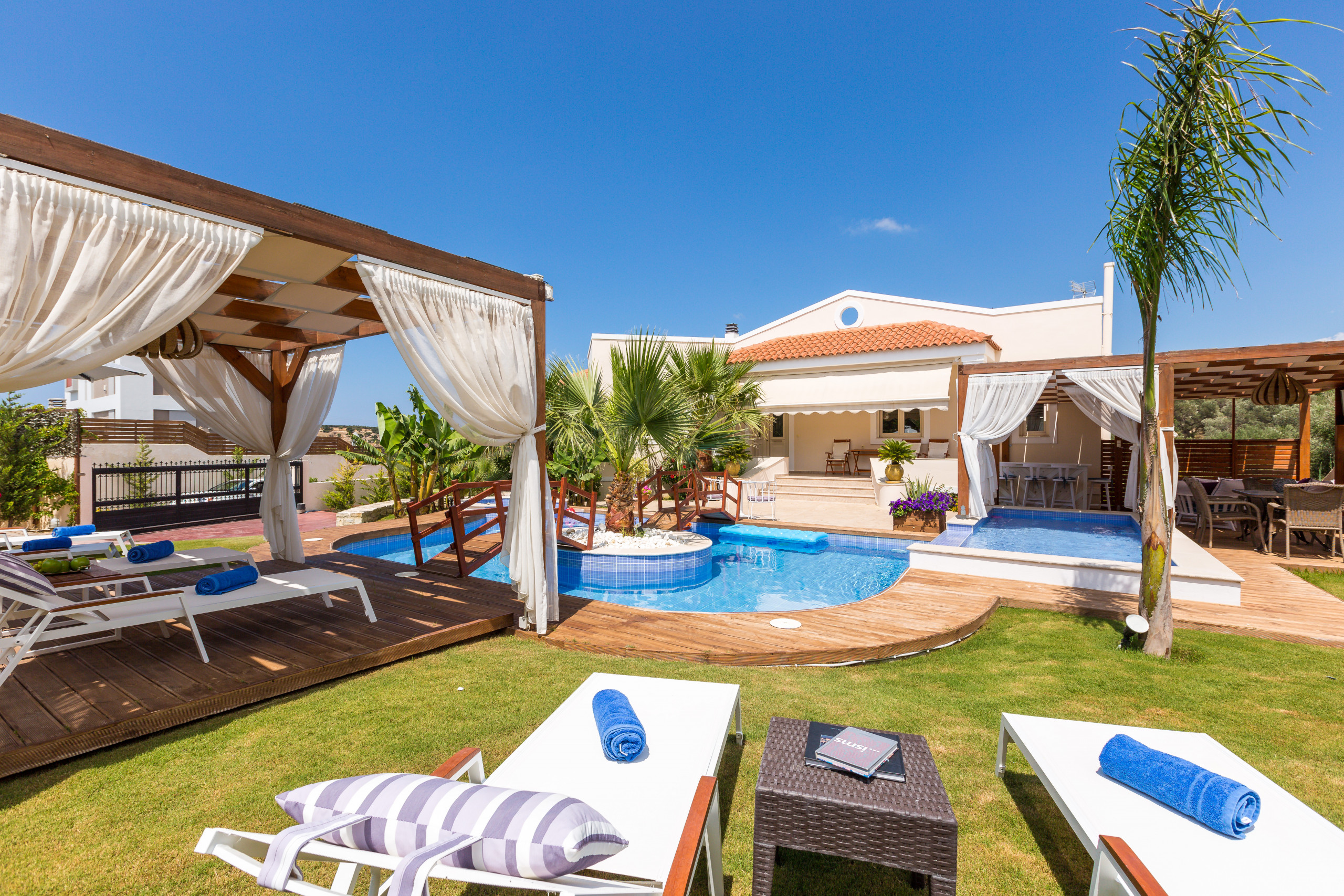 Eva Villa with Private Pool & Whirlpool