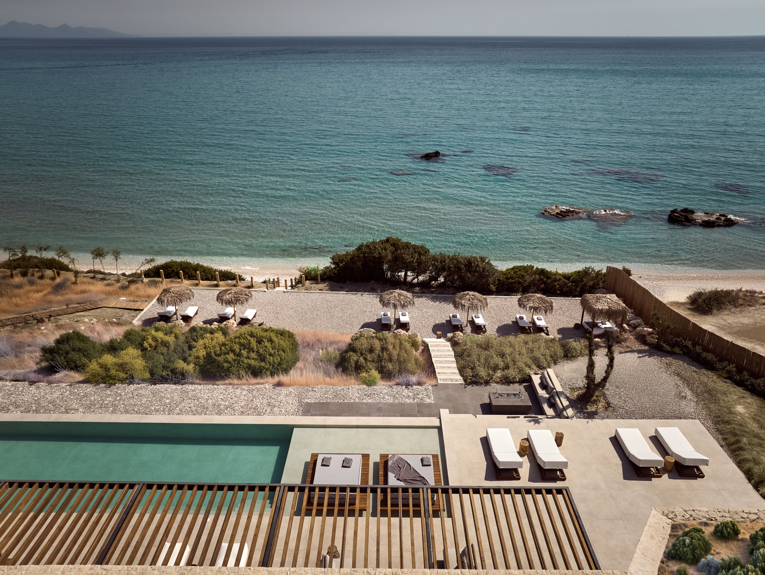 Esthesis Beachfront Villa I, with Heated Pool