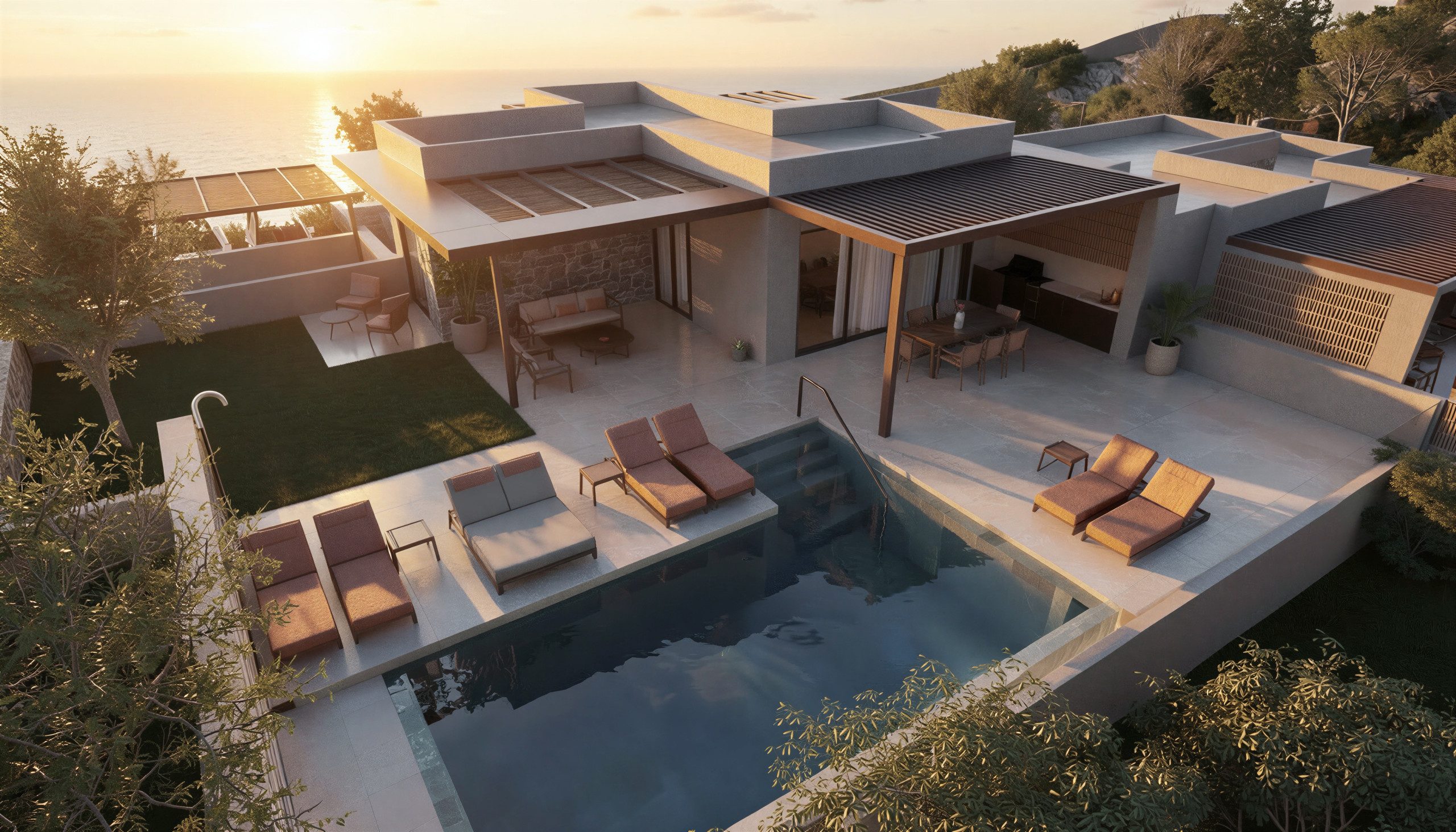 Azure Haven Villa, with Pool, Gym, & PlayTent