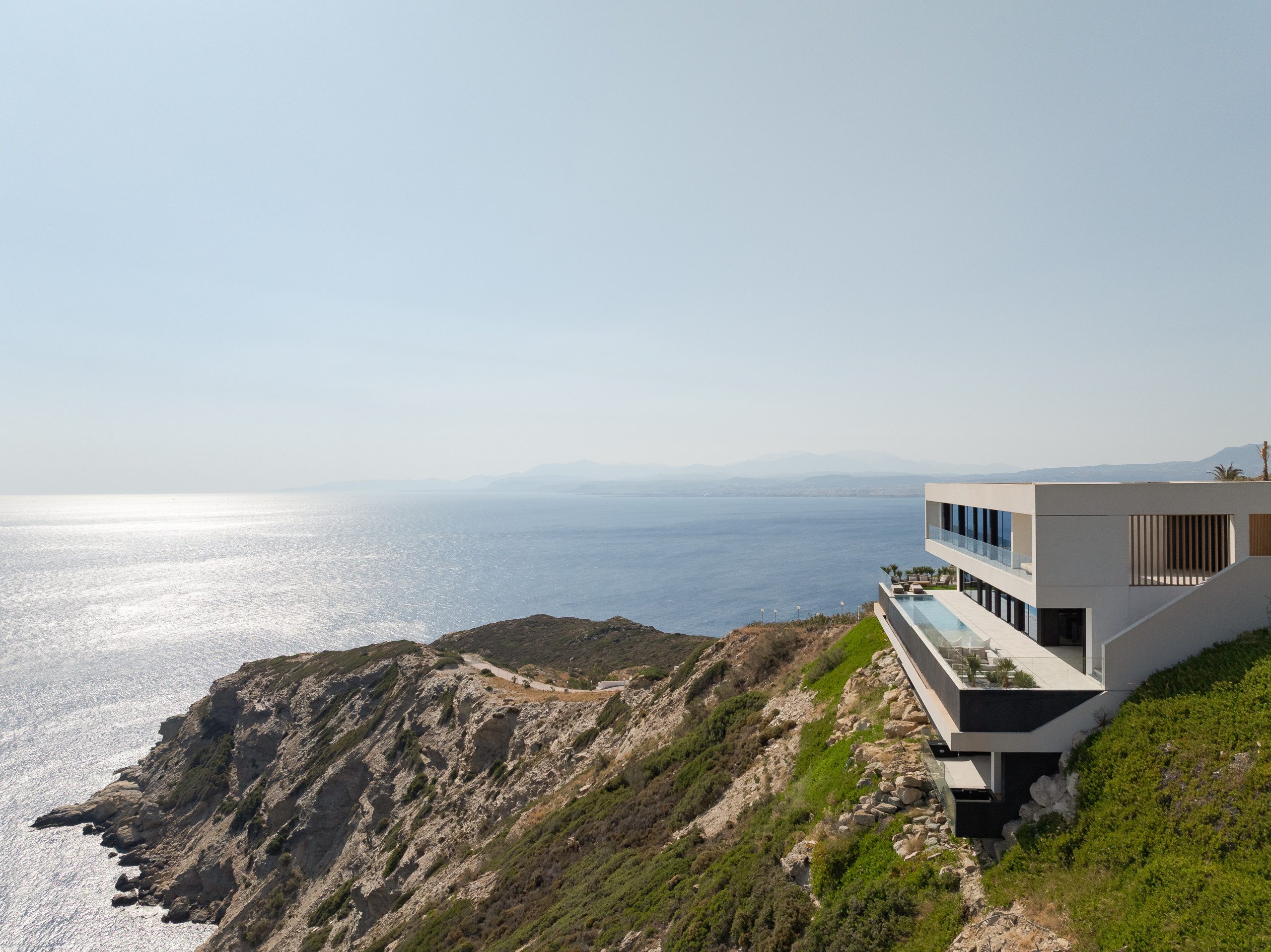Seafront Cliff Villa with Infinity Pool & Wellness